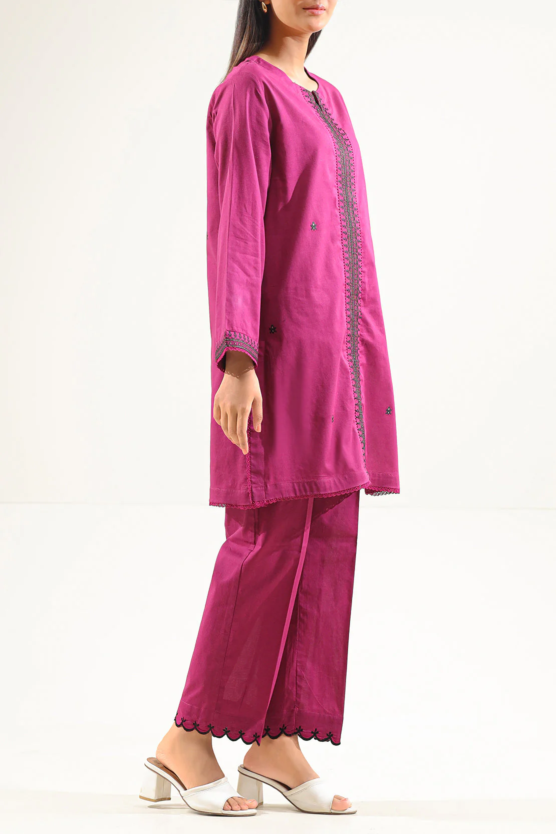 Jacquard Cotton Stitched Shirt - Image 3