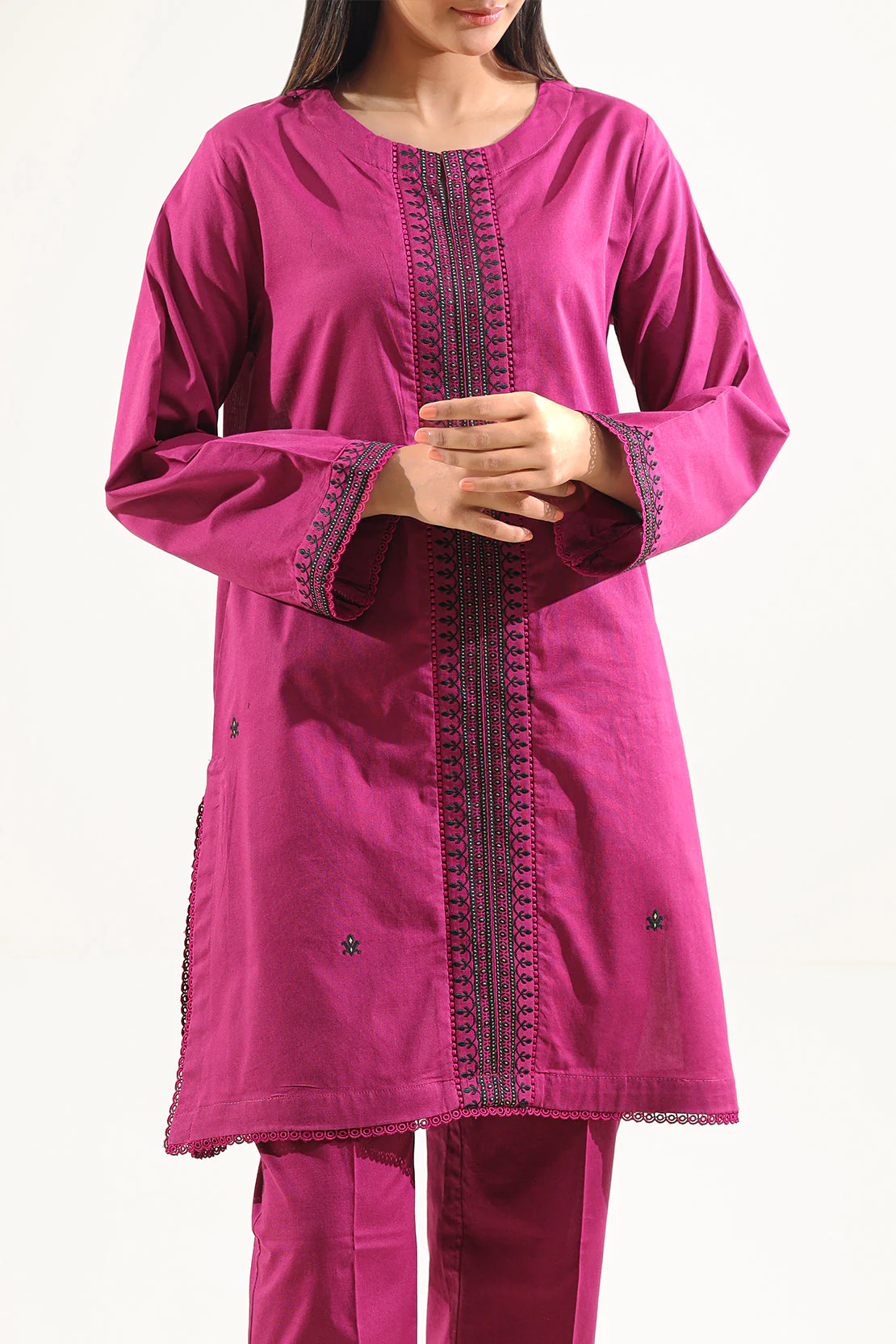 Jacquard Cotton Stitched Shirt - Image 4