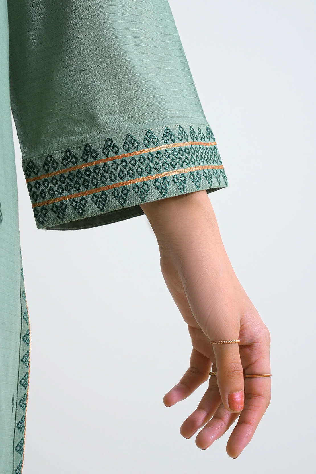 Jacquard Cotton Stitched Shirt - Image 4