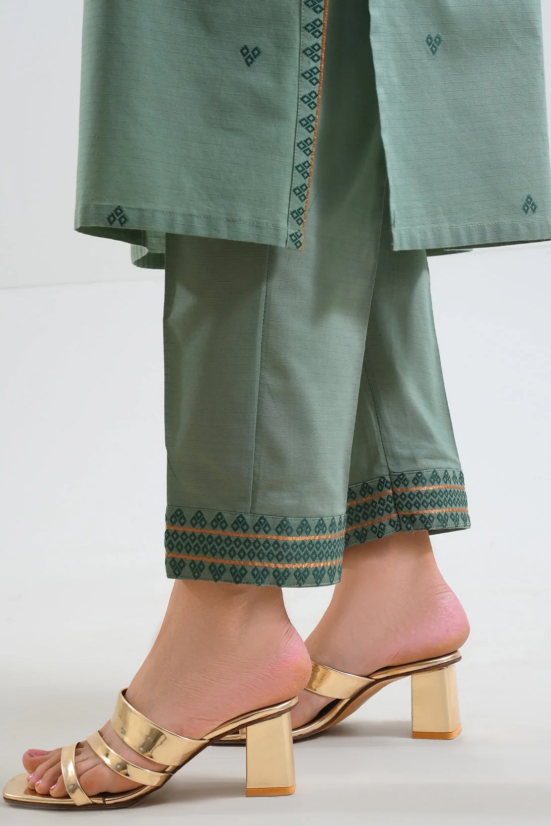 Jacquard Cotton Stitched Shirt - Image 5