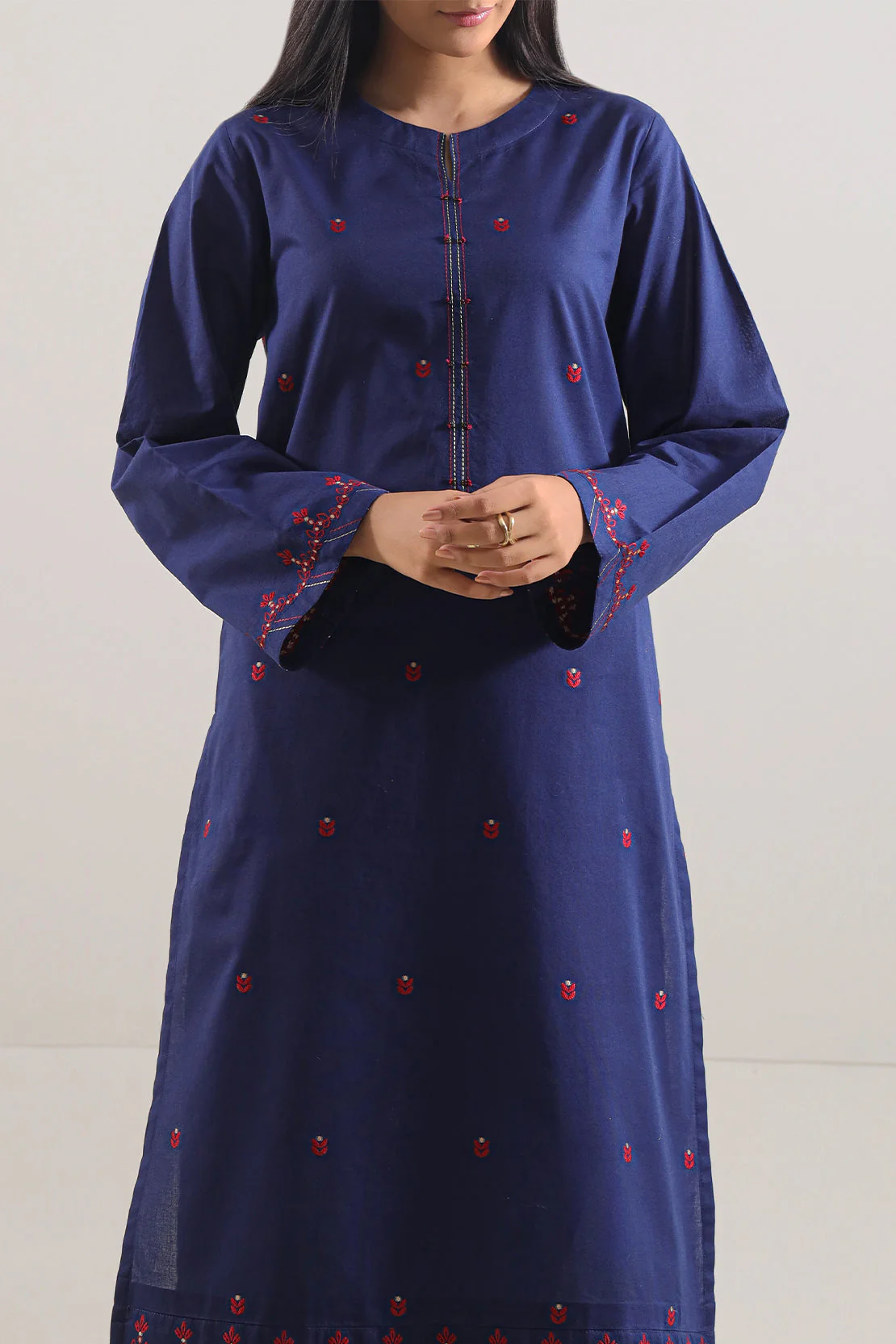 Jacquard Cotton Stitched Shirt - Image 2