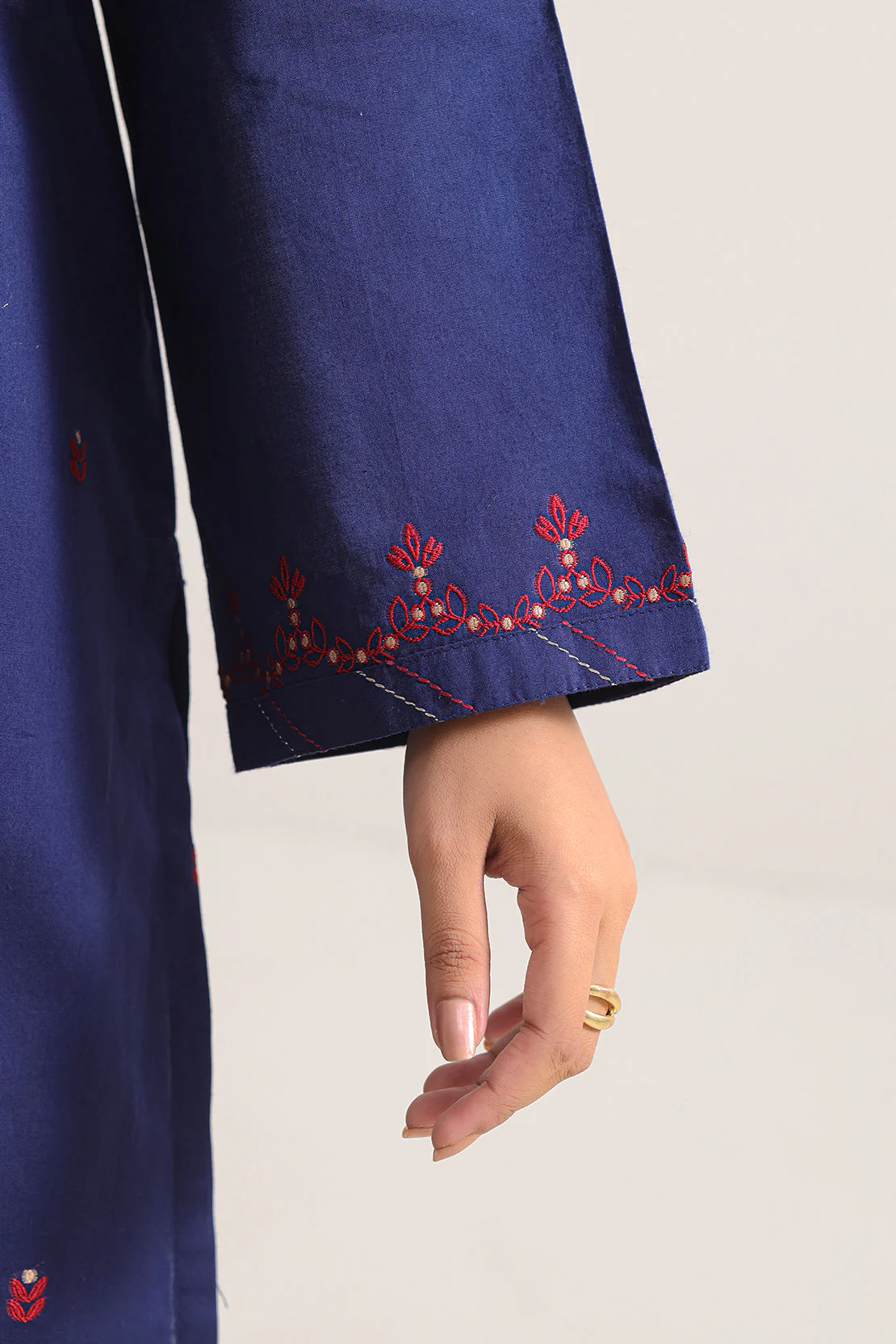 Jacquard Cotton Stitched Shirt - Image 3