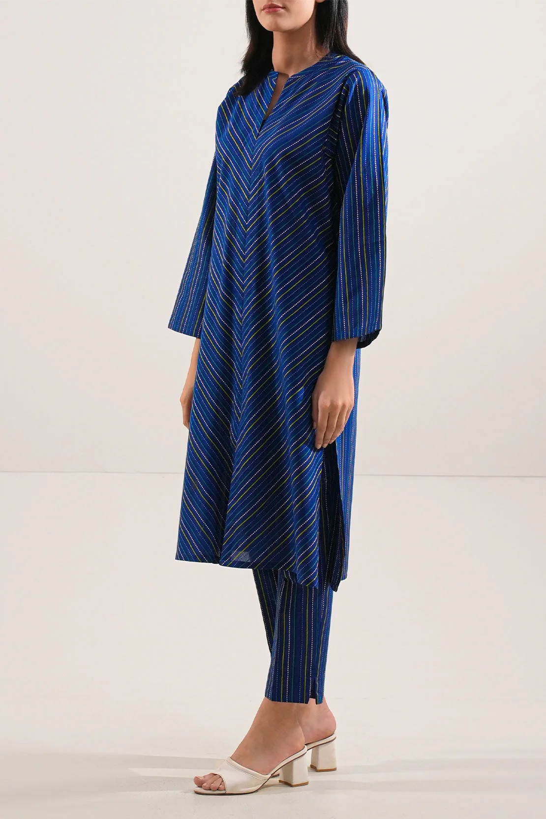 Jacquard Cotton Stitched Shirt - Image 3