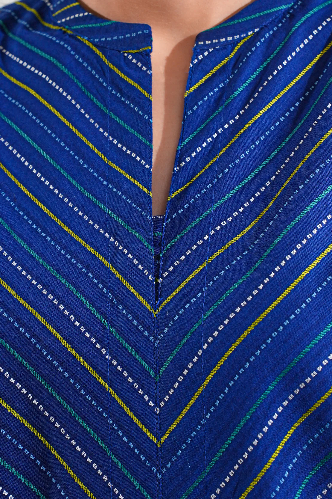 Jacquard Cotton Stitched Shirt - Image 4