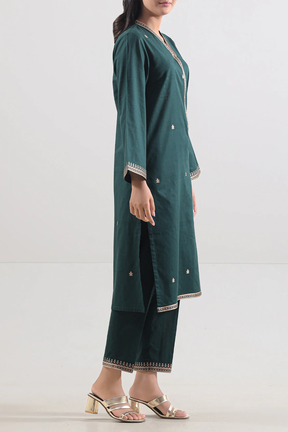Jacquard Cotton Stitched Shirt - Image 3