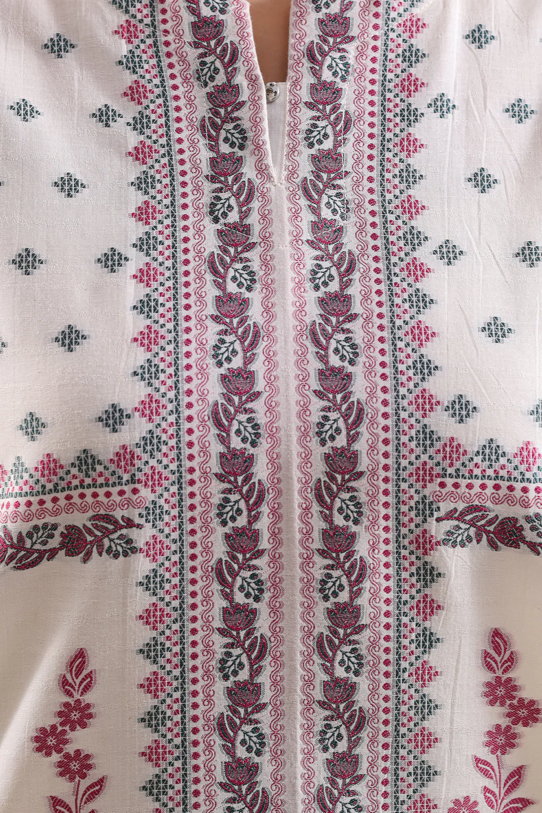 Jacquard Cotton Stitched Shirt - Image 4