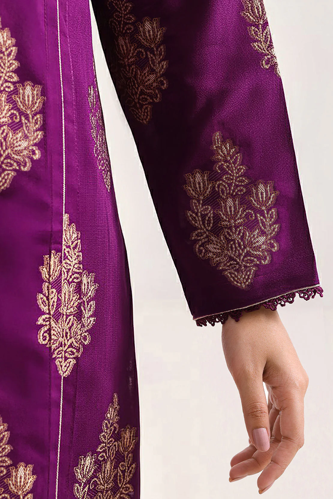 Jacquard Cotton Stitched Shirt - Image 4