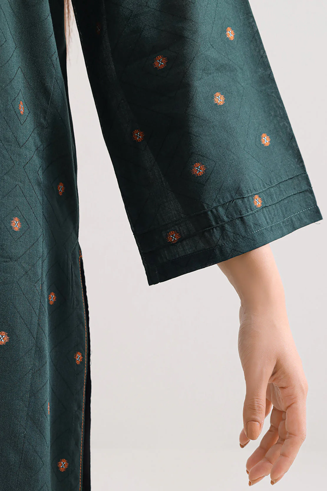 Jacquard Cotton Stitched Shirt - Image 4