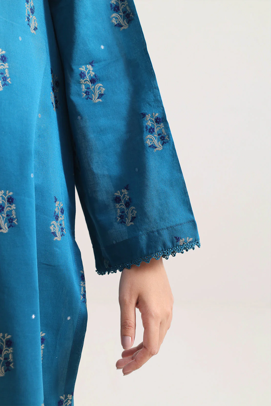 Jacquard Cotton Stitched Shirt - Image 4