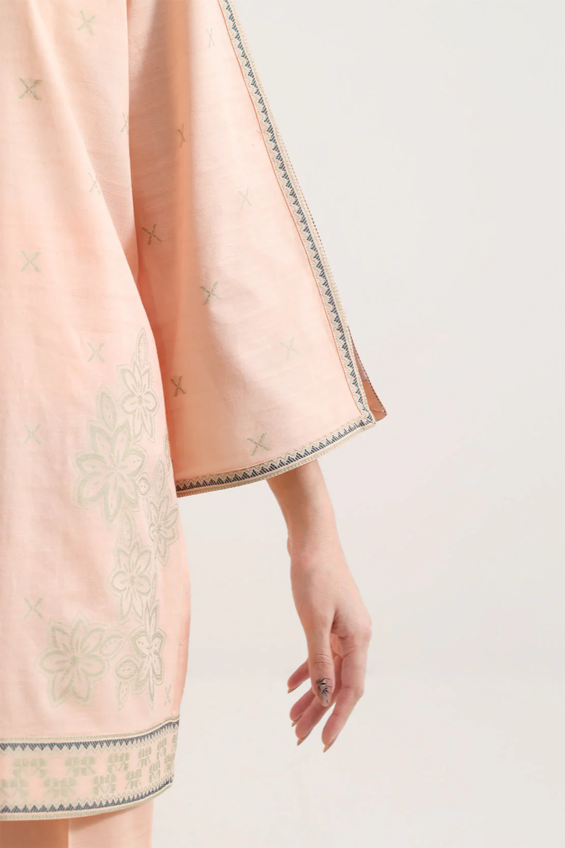 Jacquard Cotton Stitched Shirt - Image 5