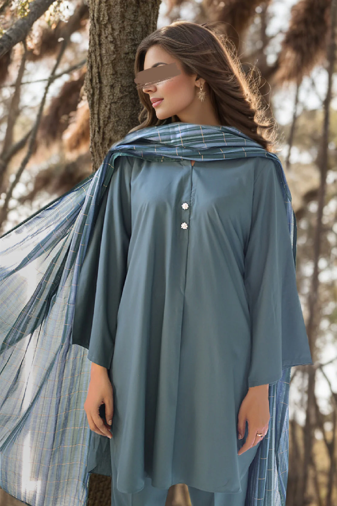 Jacquard Viscose dupatta - Image 4