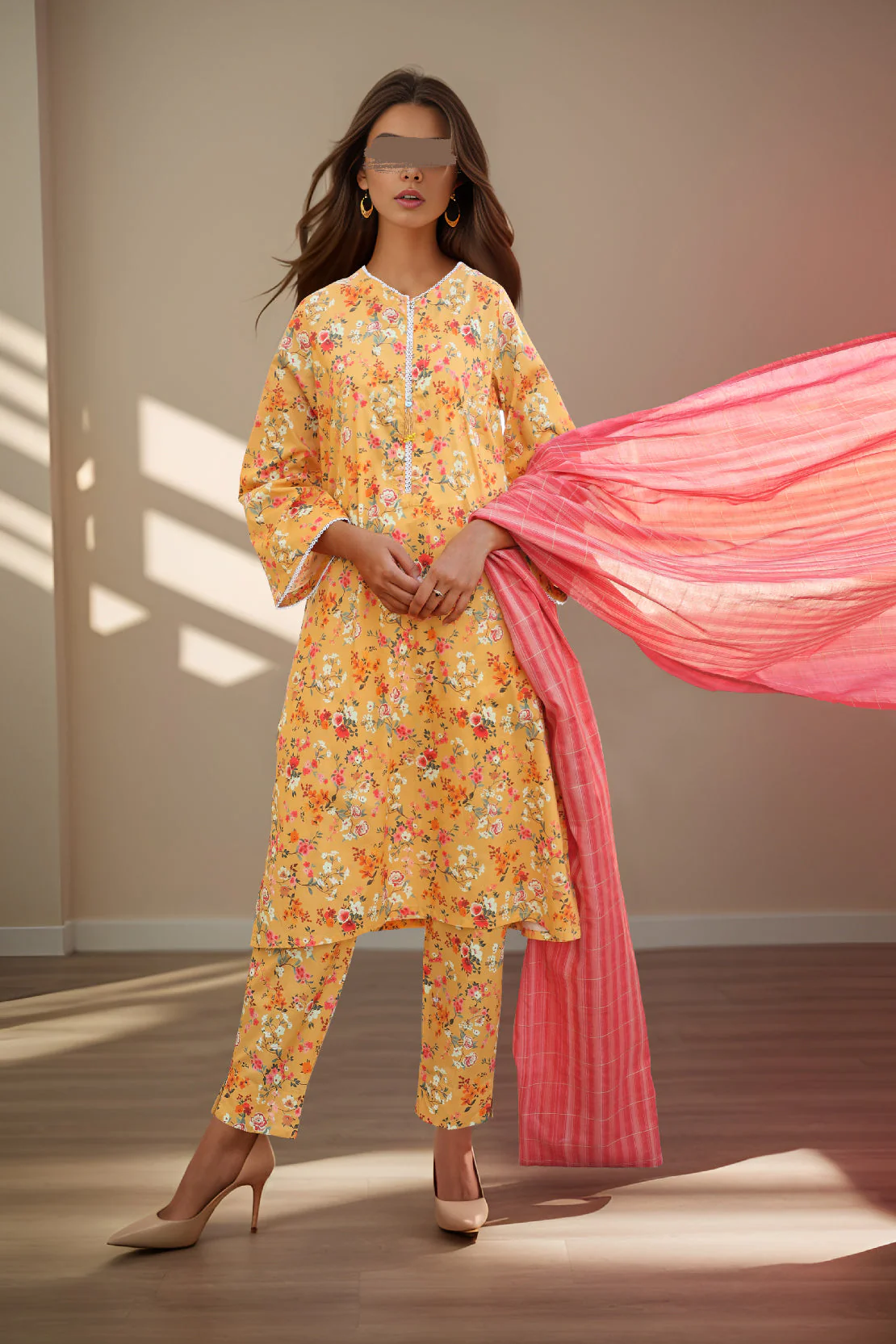 Jacquard Viscose dupatta - Image 2