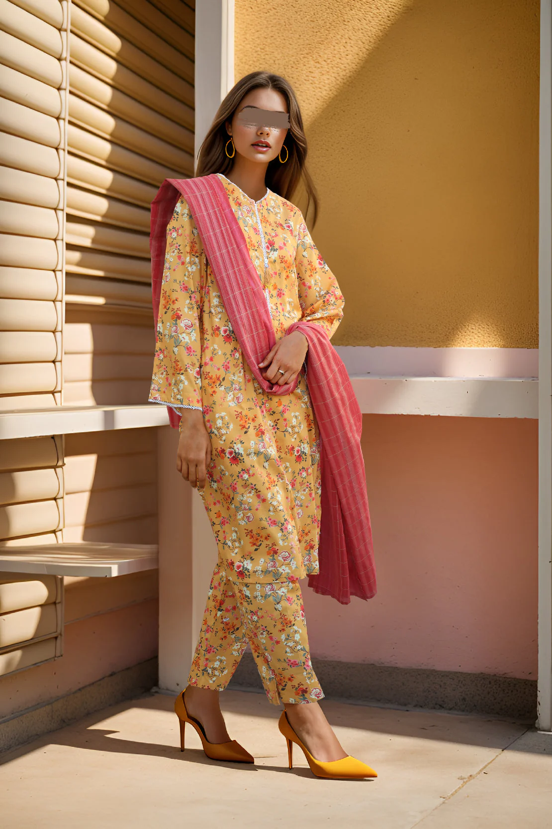 Jacquard Viscose dupatta - Image 3