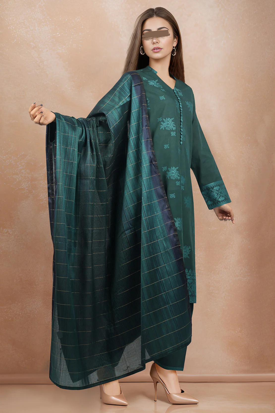 Jacquard Viscose dupatta