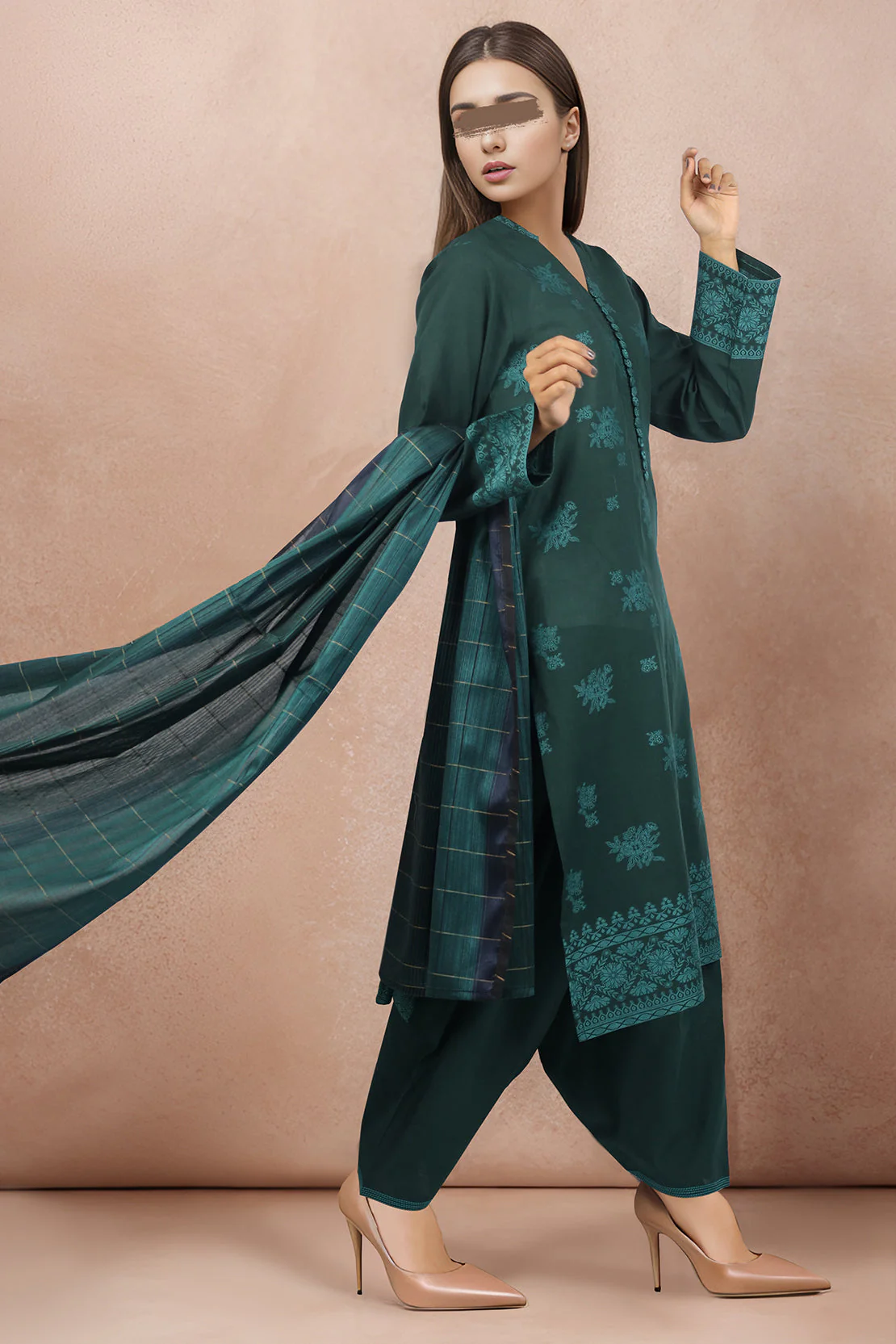 Jacquard Viscose dupatta - Image 2