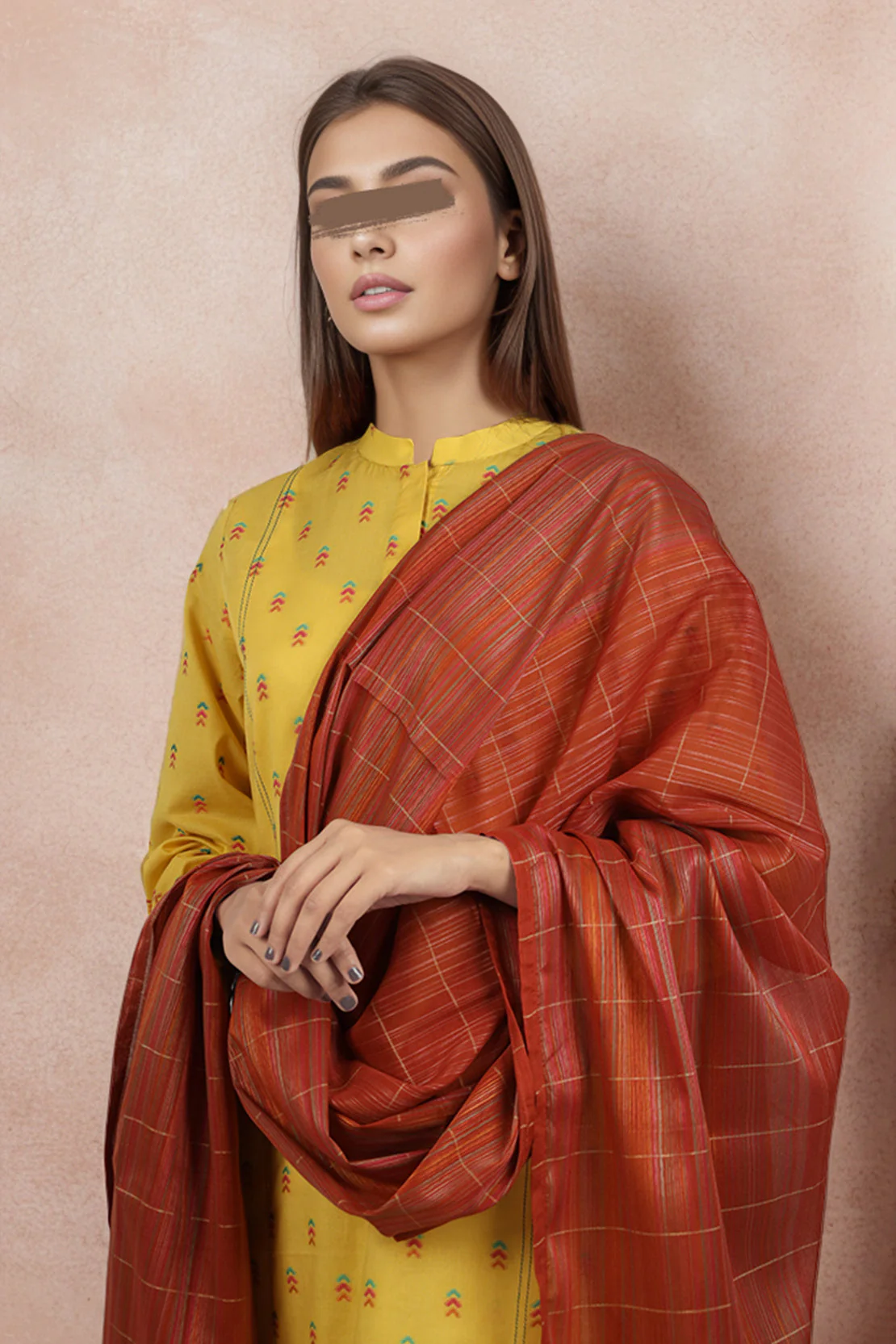 Jacquard Viscose dupatta - Image 2
