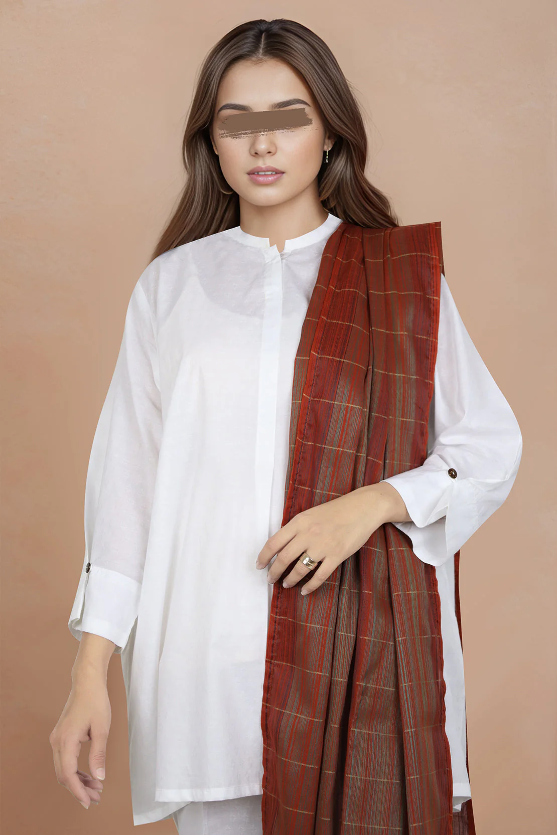 Jacquard Viscose dupatta - Image 3