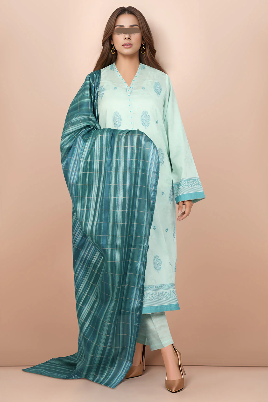 Jacquard Viscose dupatta