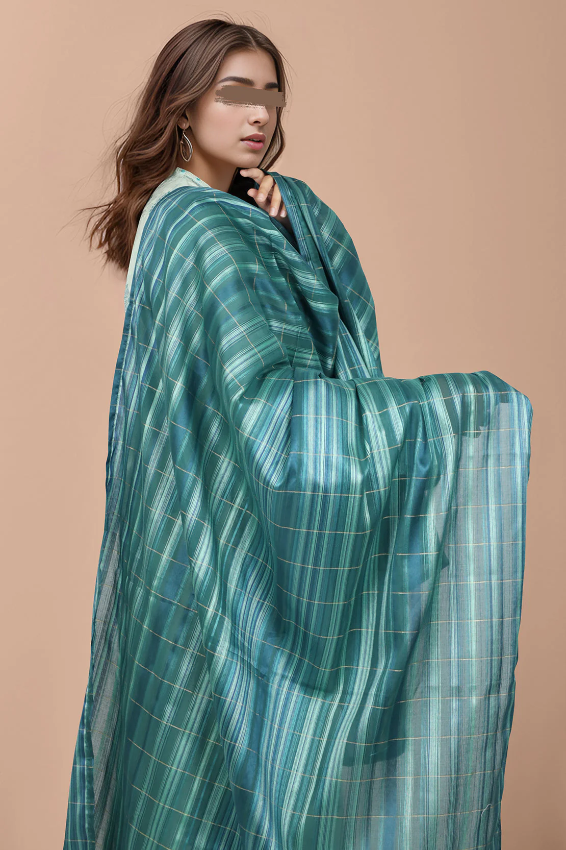 Jacquard Viscose dupatta - Image 3