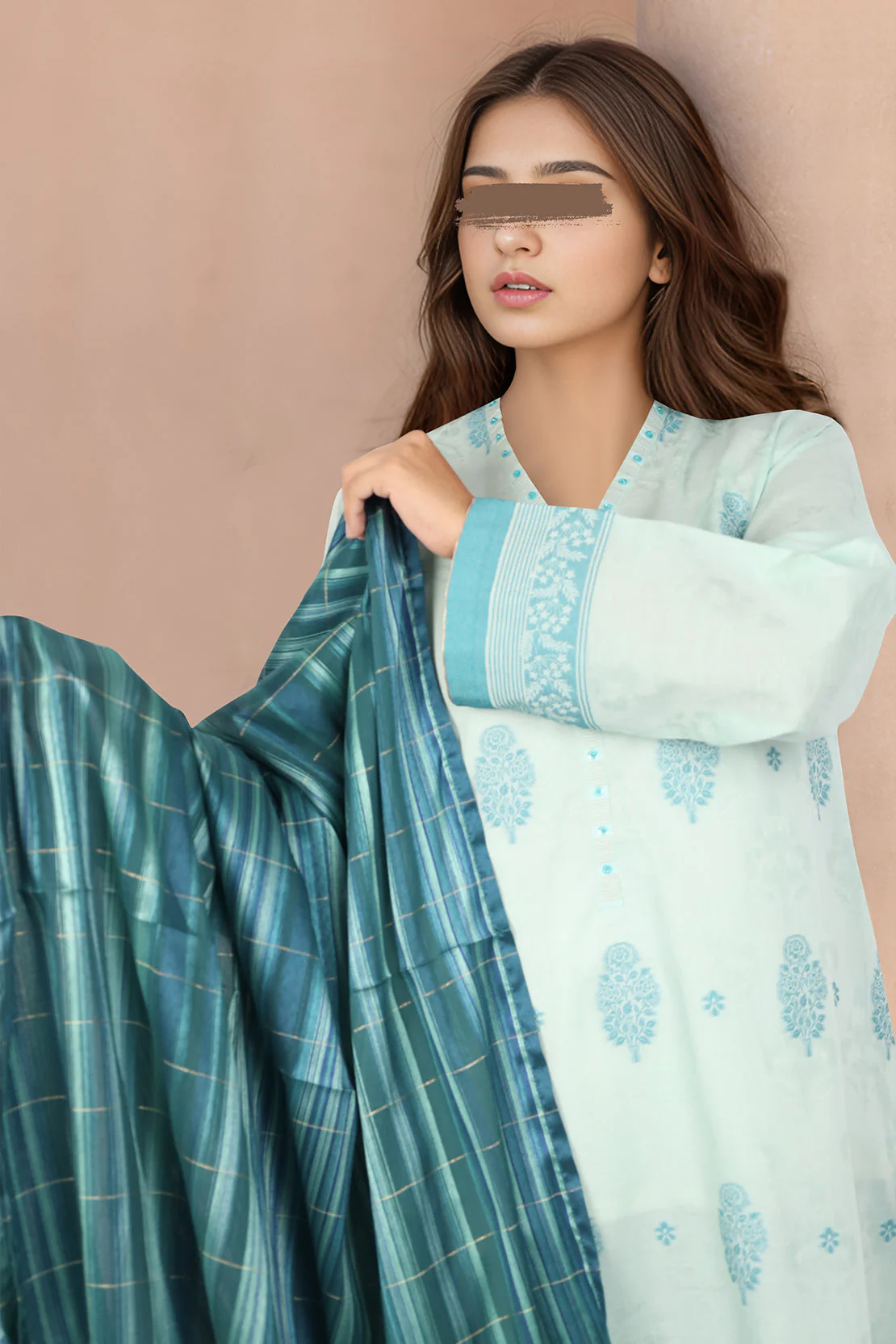 Jacquard Viscose dupatta - Image 4