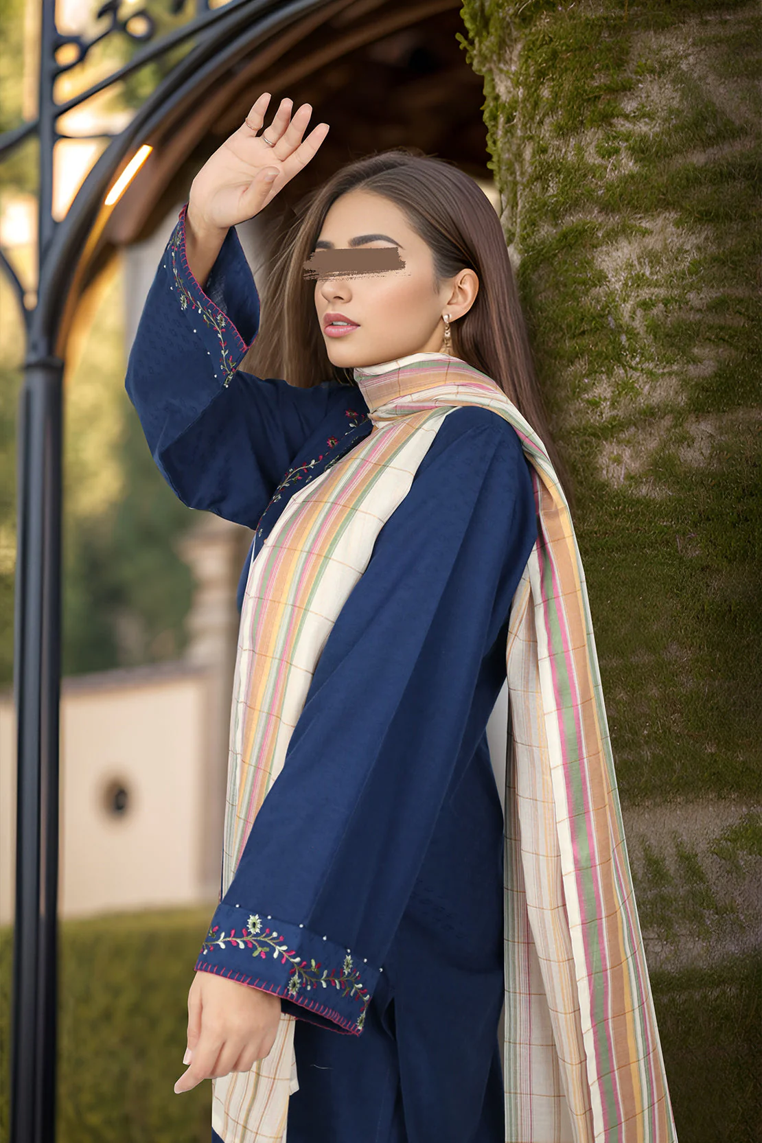 Jacquard Viscose dupatta - Image 4