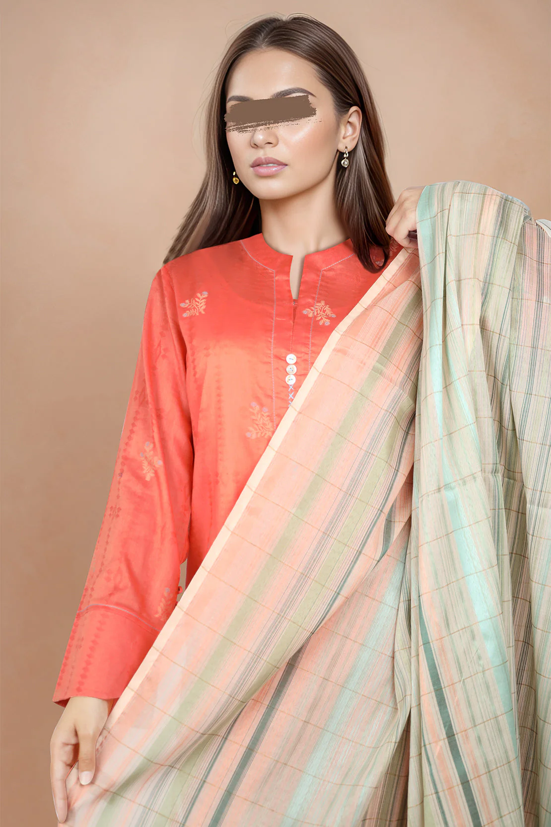 Jacquard Viscose dupatta - Image 3
