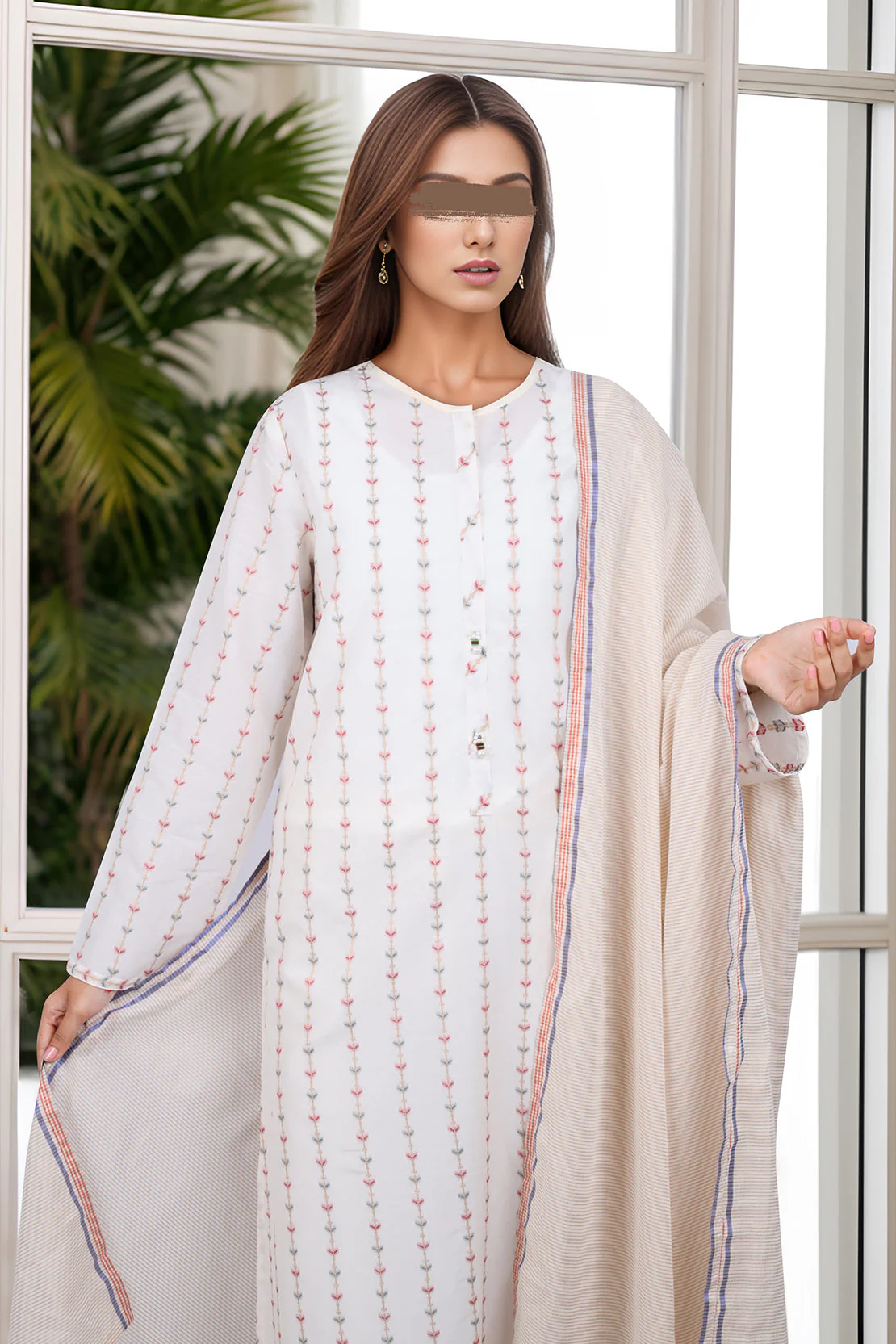 Jacquard Viscose dupatta - Image 3