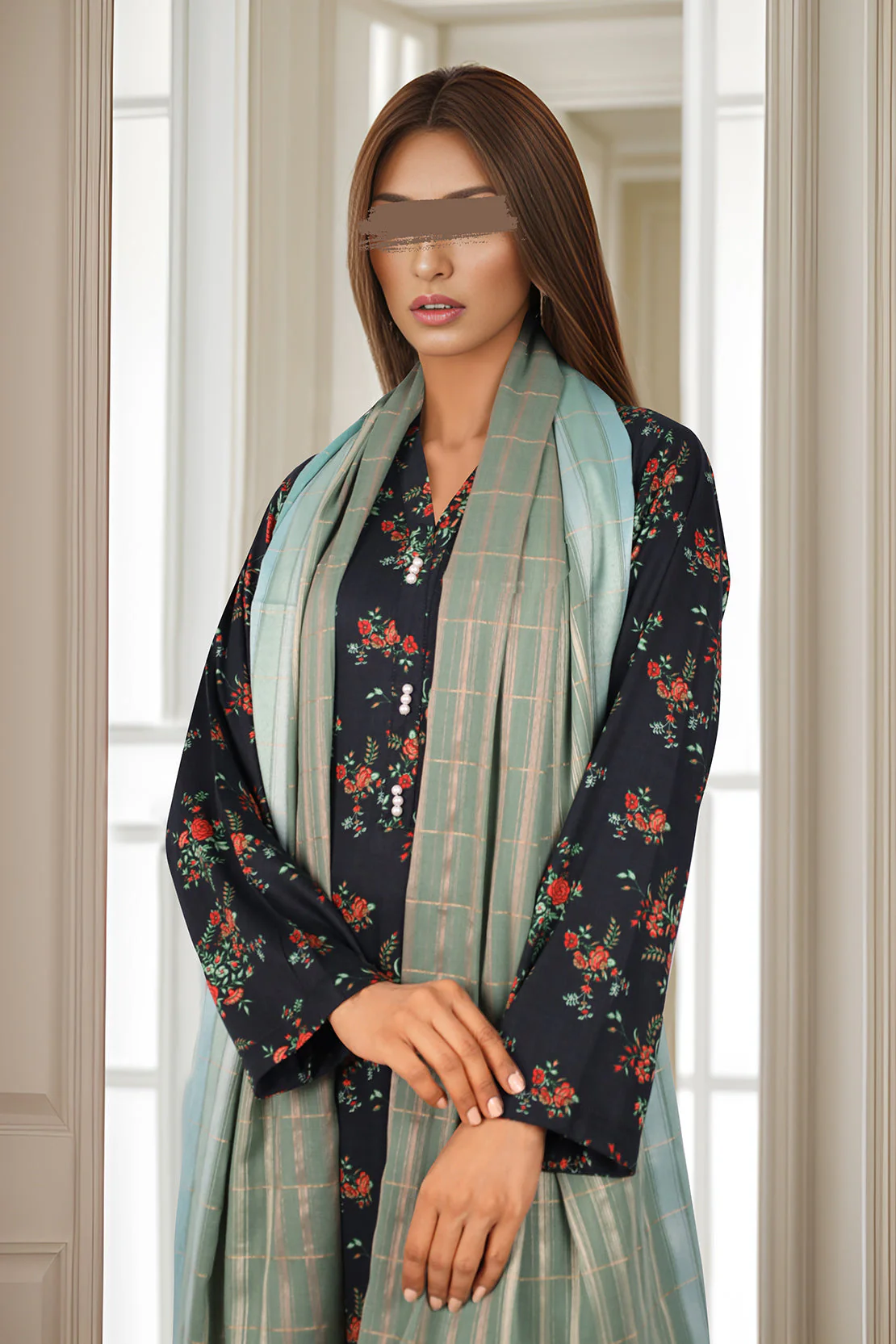 Jacquard Viscose dupatta - Image 2