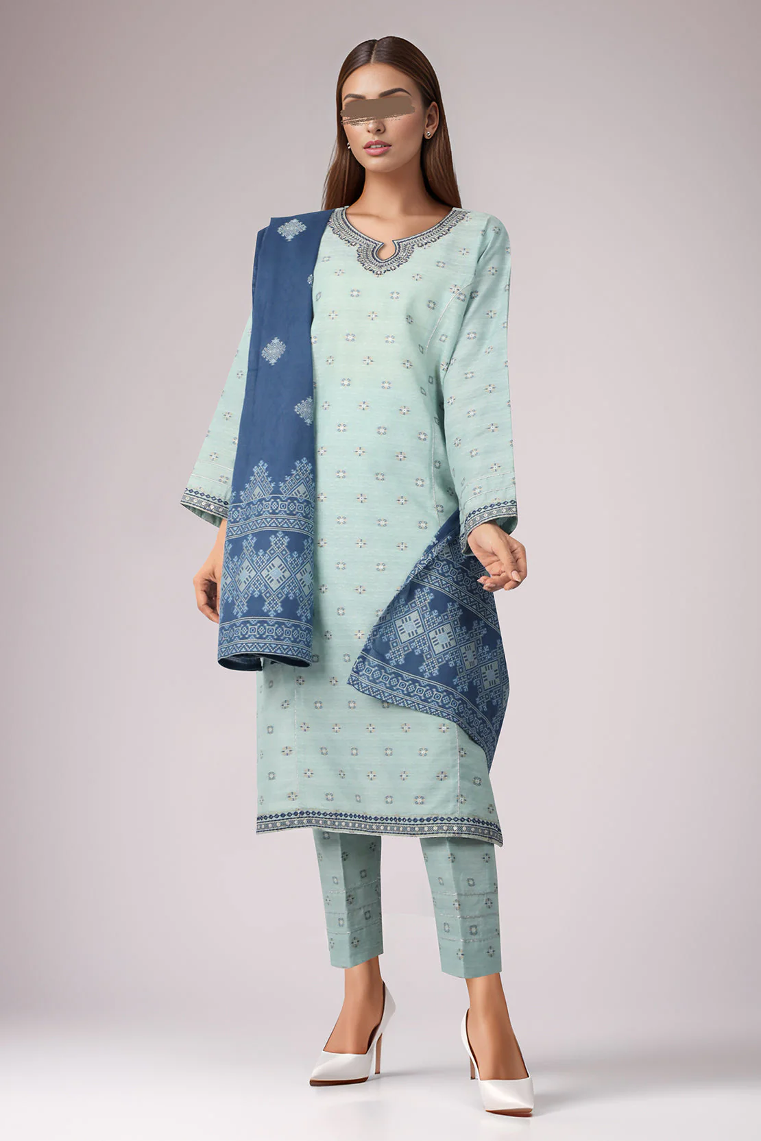 Jacquard Viscose Dupatta - Image 2