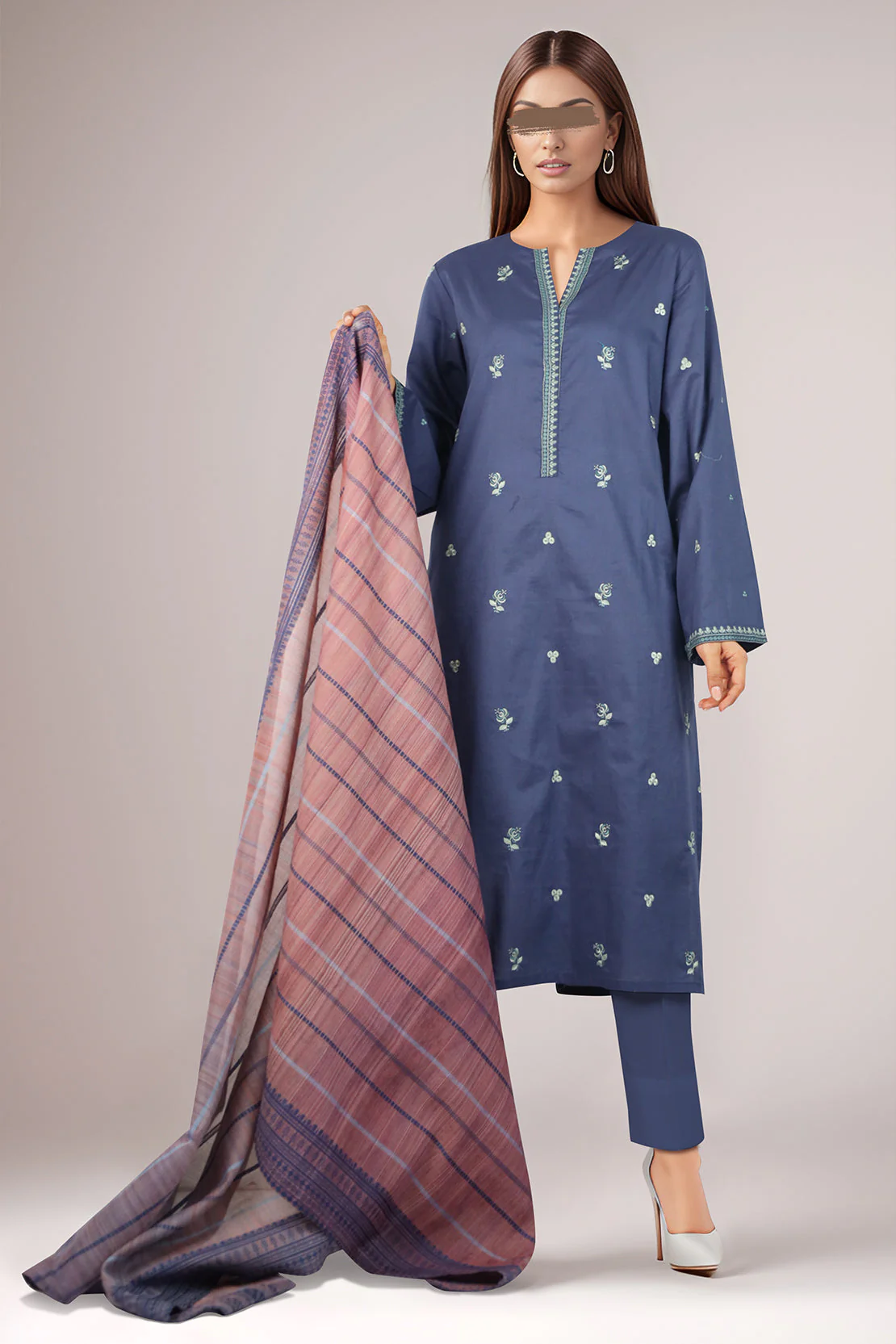 Jacquard Viscose Dupatta - Image 2