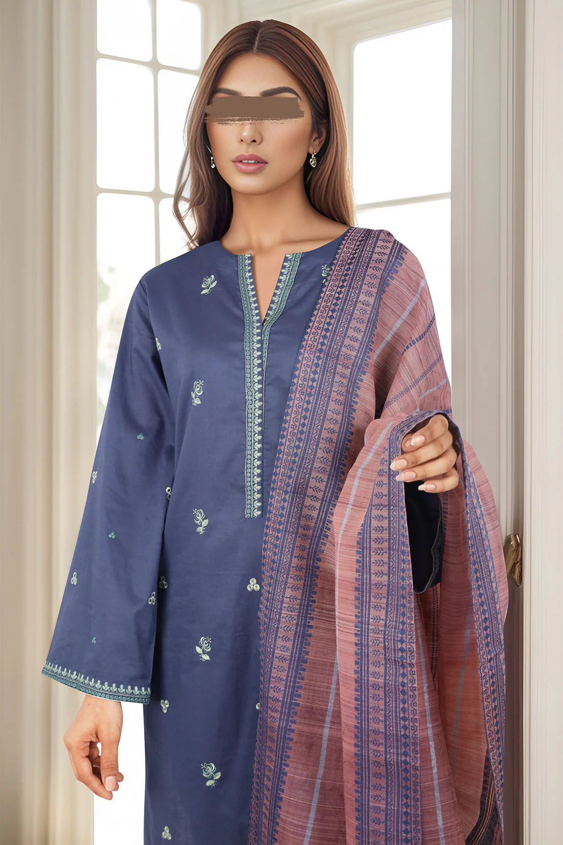 Jacquard Viscose Dupatta - Image 3