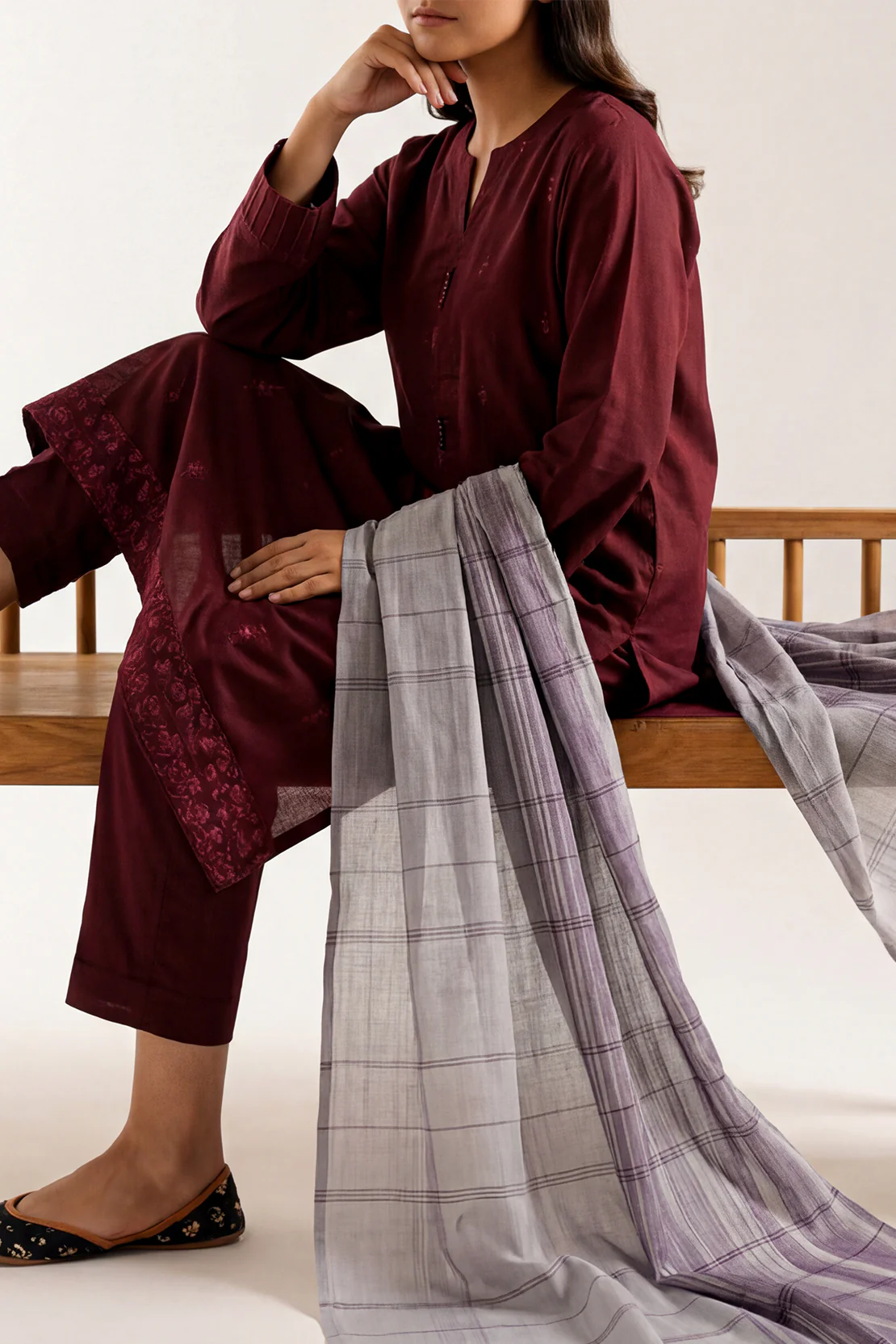 Jacquard Viscose Dupatta