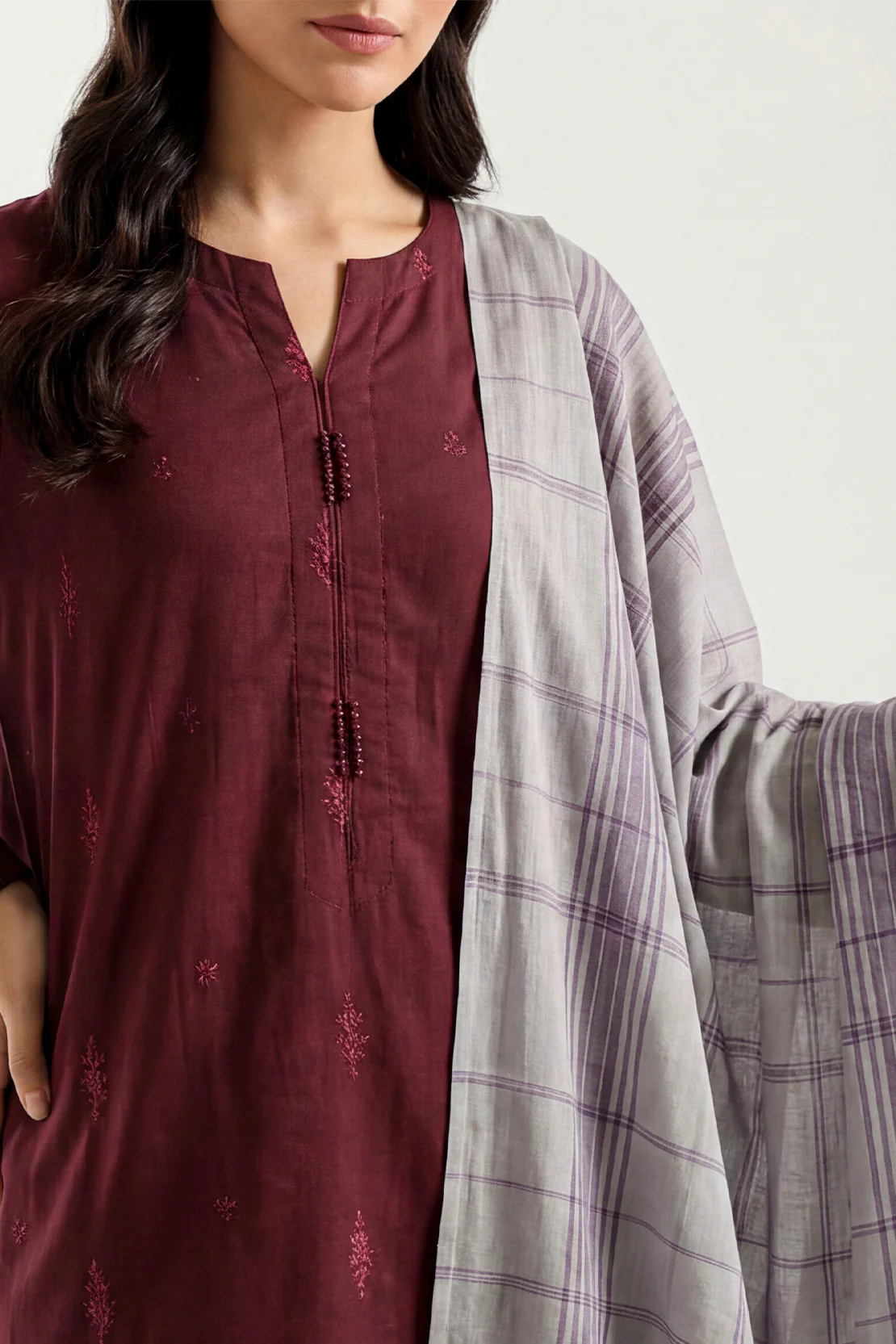 Jacquard Viscose Dupatta - Image 2