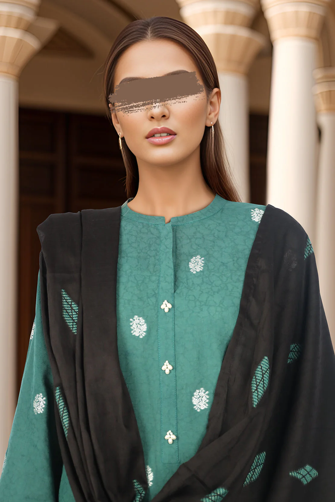 Jacquard Viscose Dupatta - Image 3