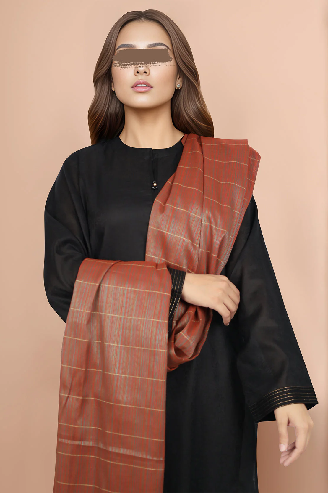 Jacquard Viscose Dupatta - Image 3