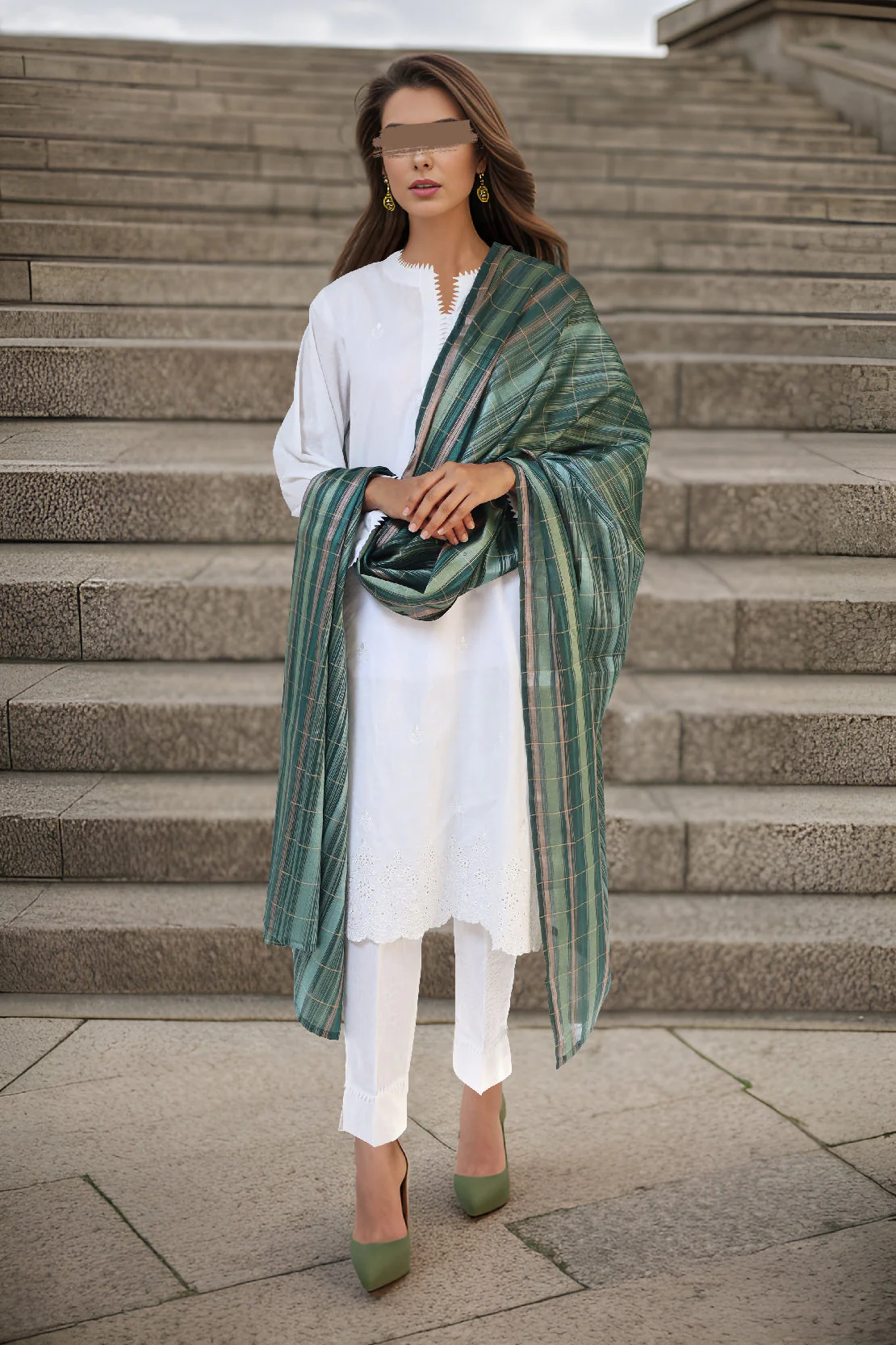 Jacquard Viscose dupatta