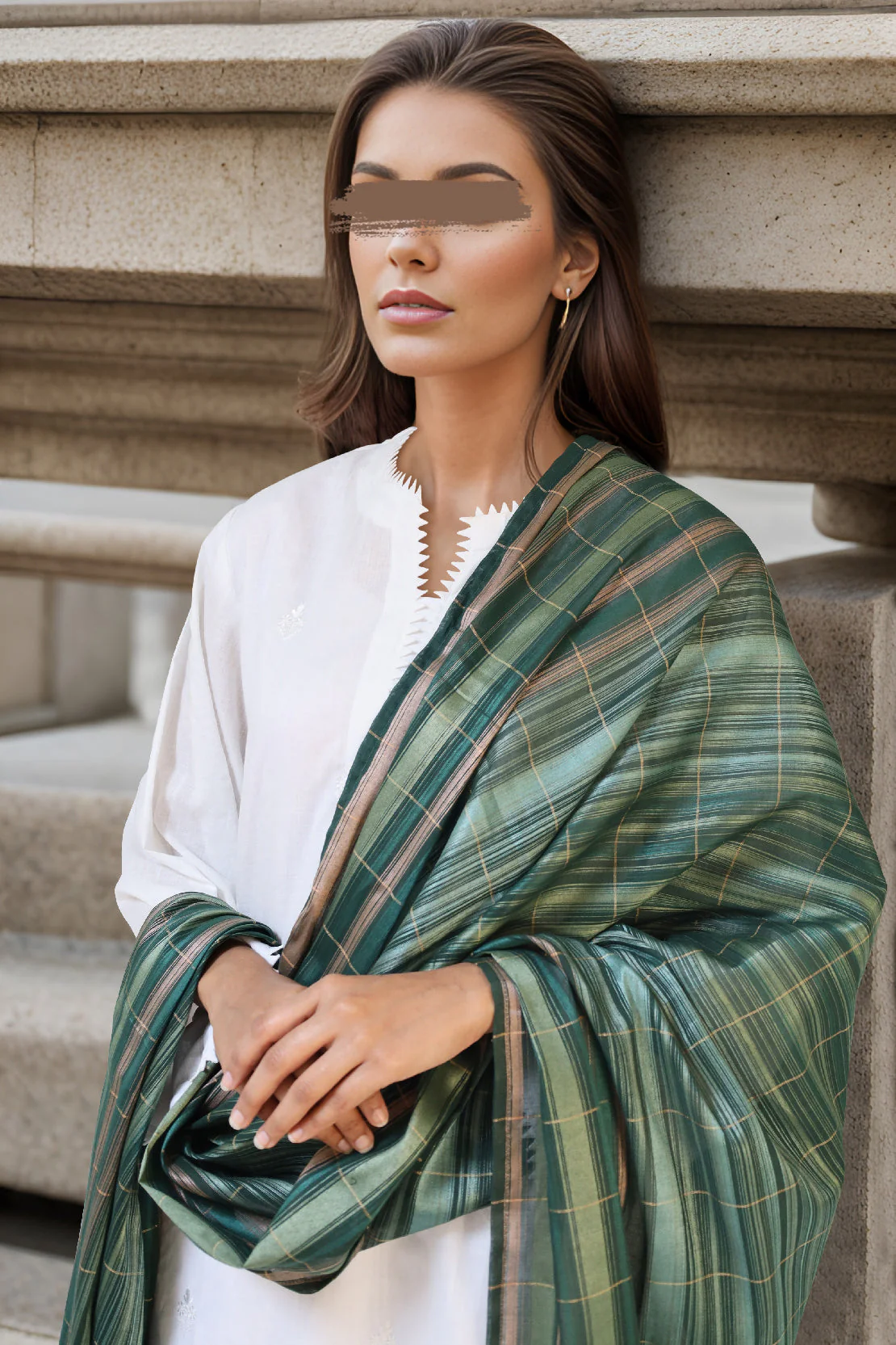Jacquard Viscose dupatta - Image 2