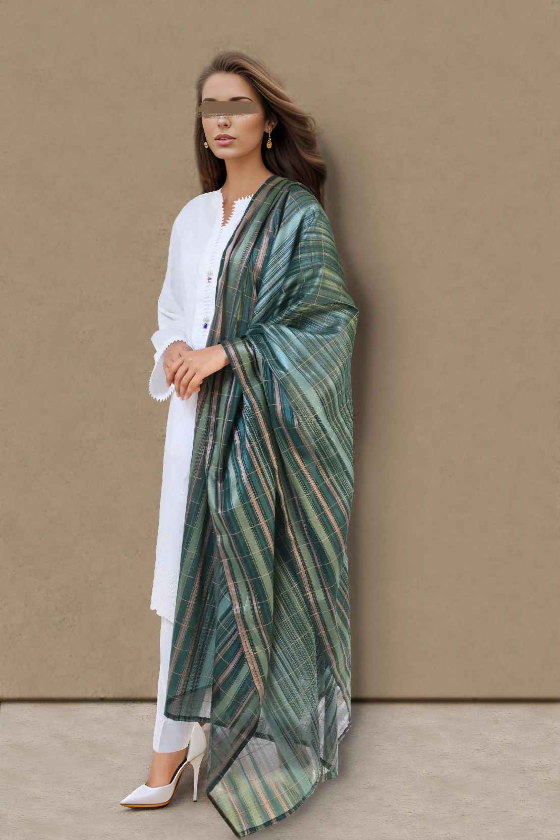 Jacquard Viscose dupatta - Image 3