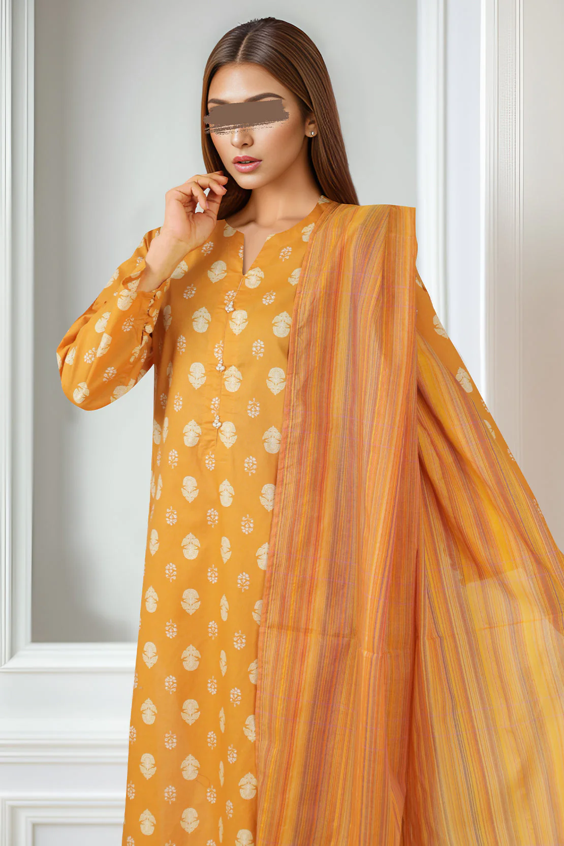 Jacquard Viscose dupatta - Image 2