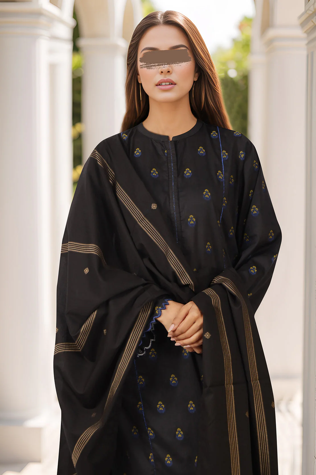 Jacquard Viscose dupatta - Image 2