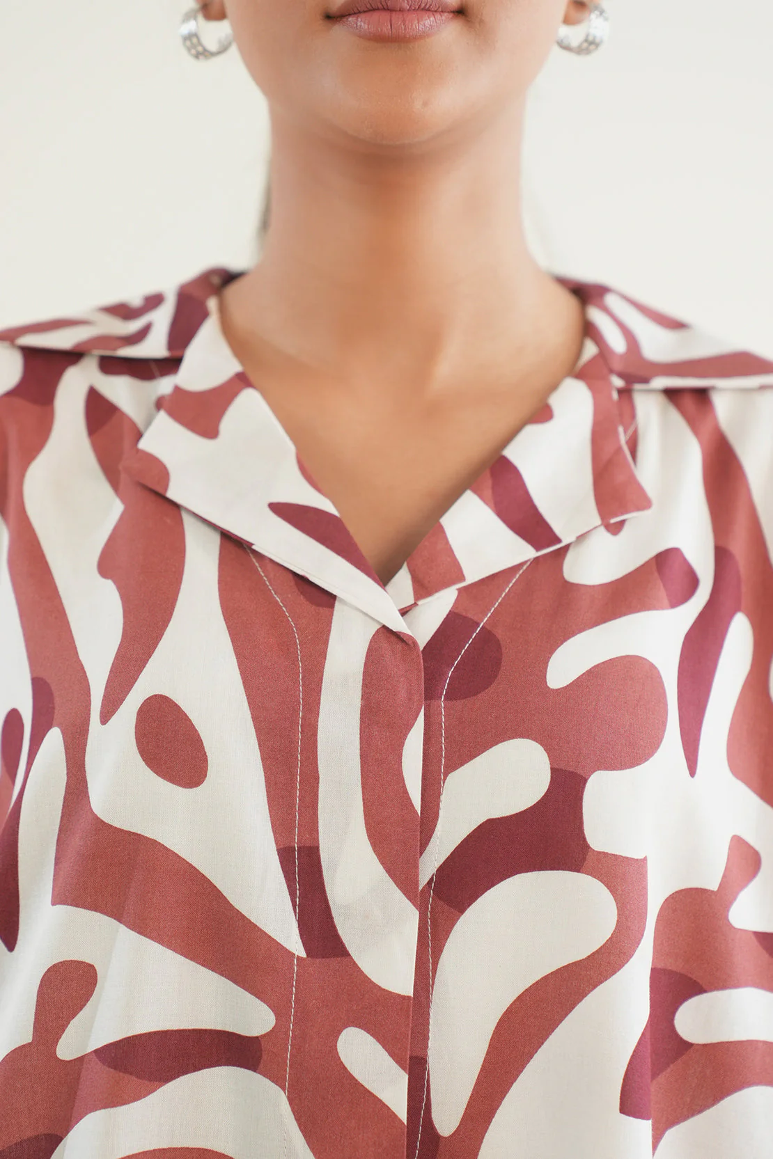 Jacquard Viscose Stitched 2 Piece (Shirt/Trouser) - Image 5