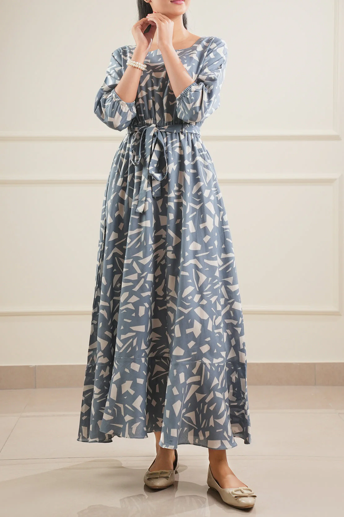 Jacquard Viscose Stitched Shirt - Image 3