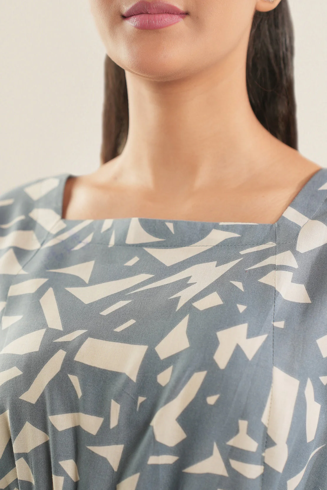 Jacquard Viscose Stitched Shirt - Image 6