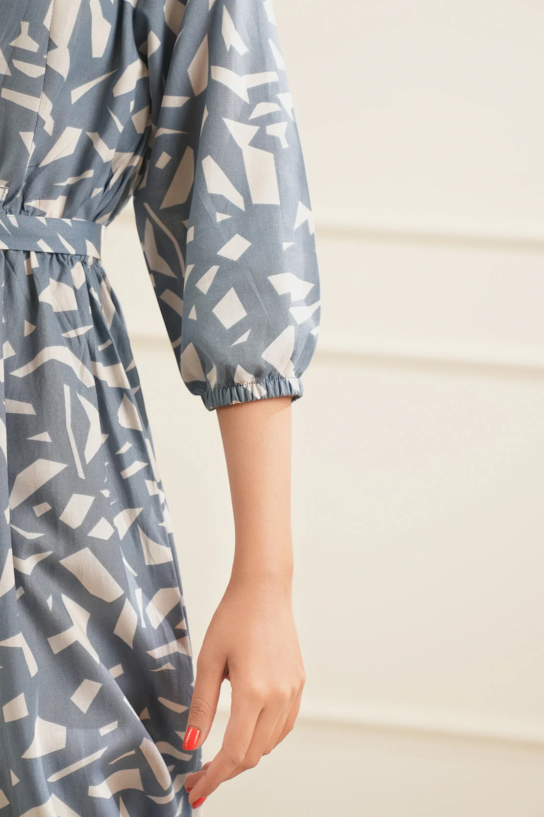 Jacquard Viscose Stitched Shirt - Image 8