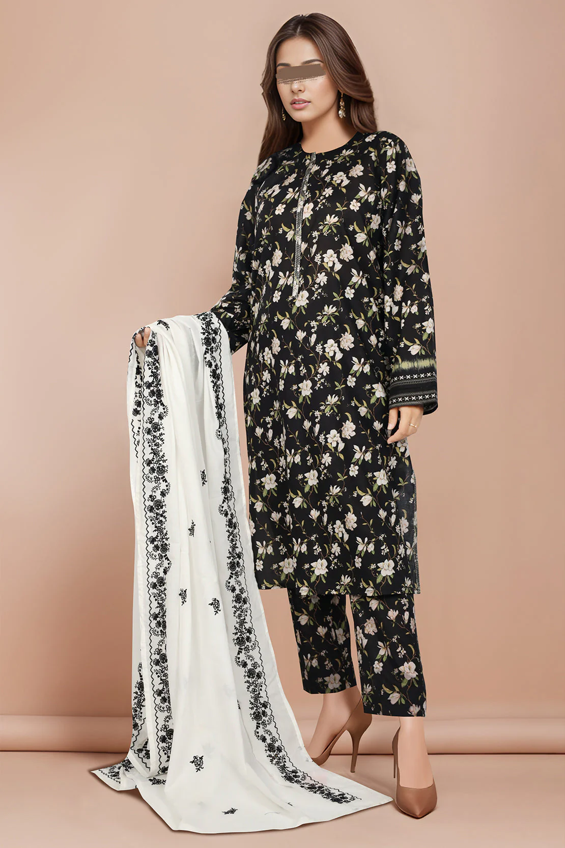 Lawn Dupatta - Image 3