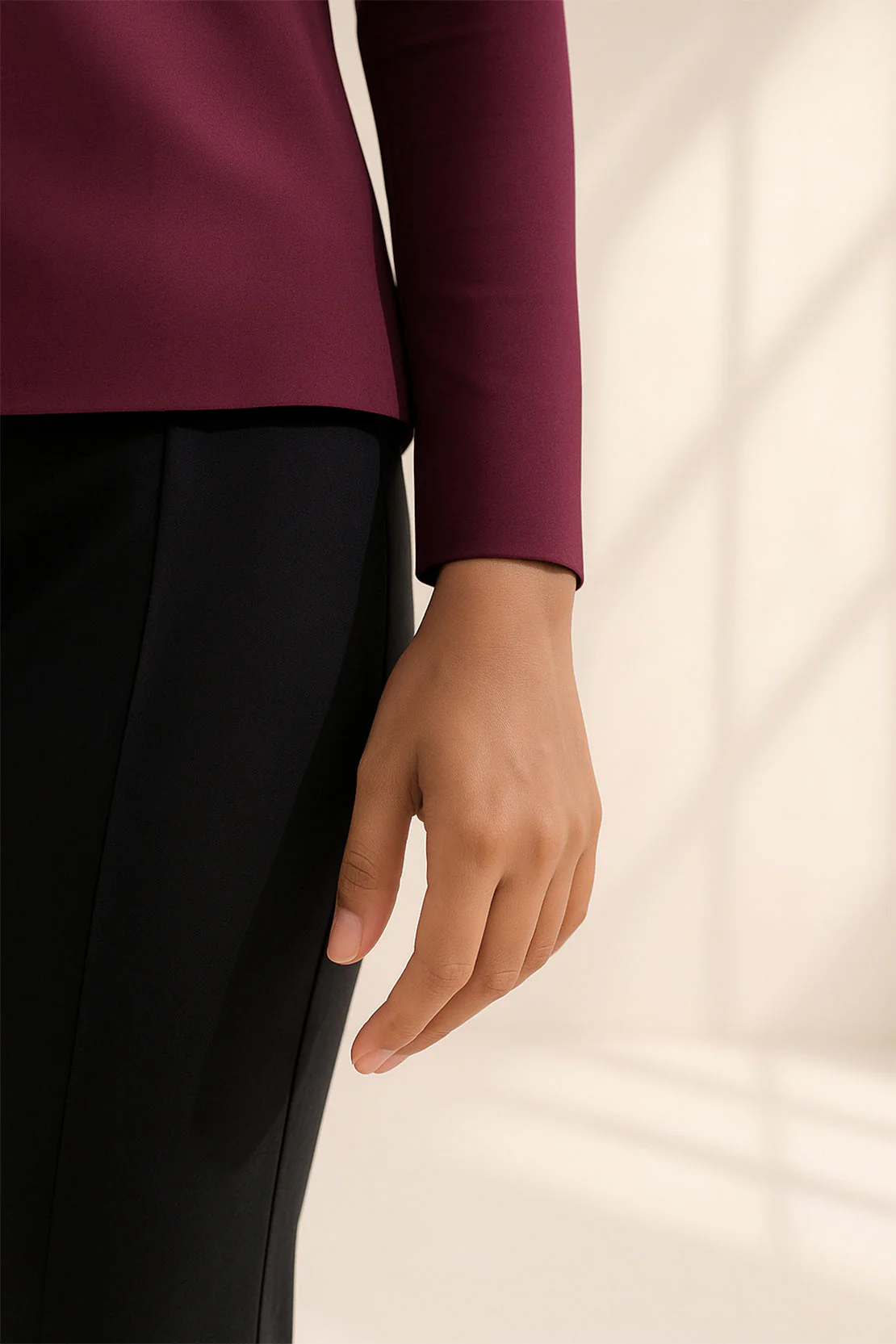 Long Sleeve Polo Shirt - Image 5