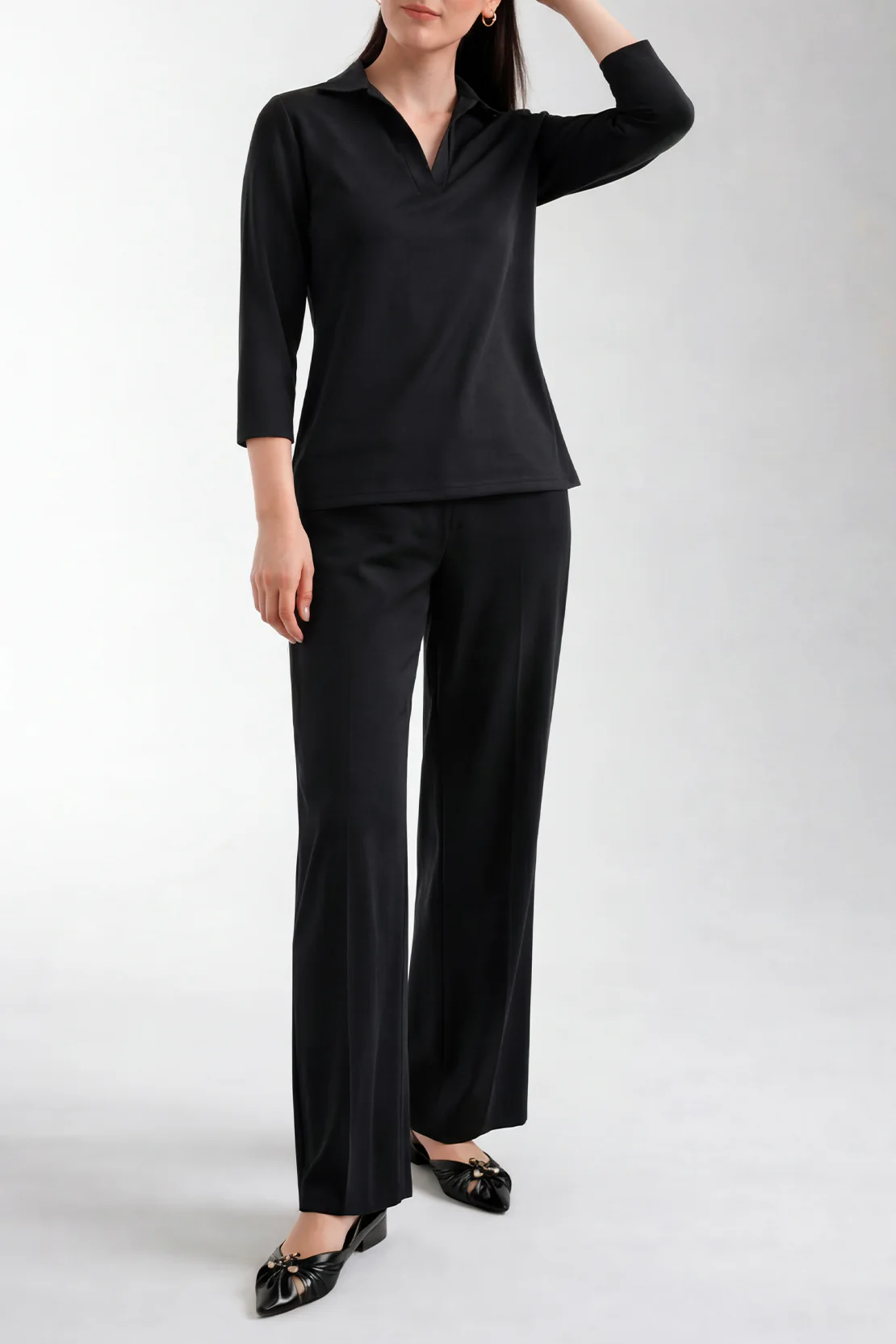 Long Sleeve Polo Shirt