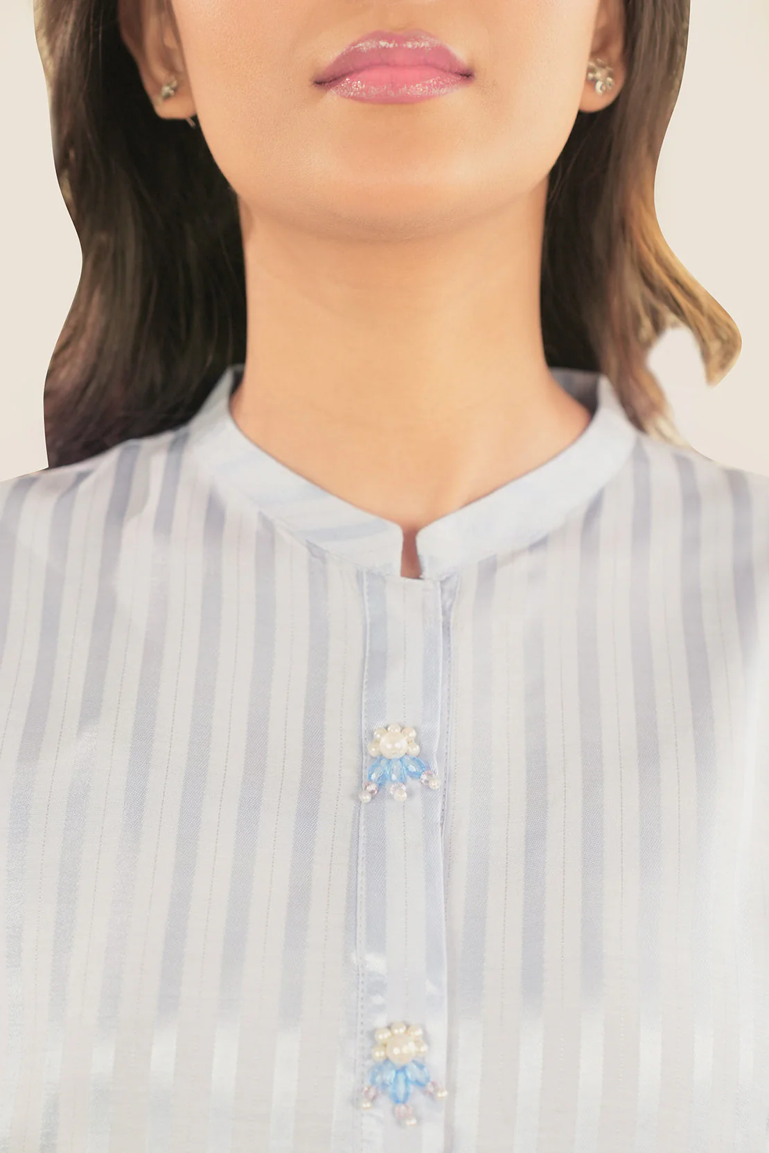 Lux Pret Stitched Zari Mesuri 2 Piece (Shirt/Trouser) - Image 5