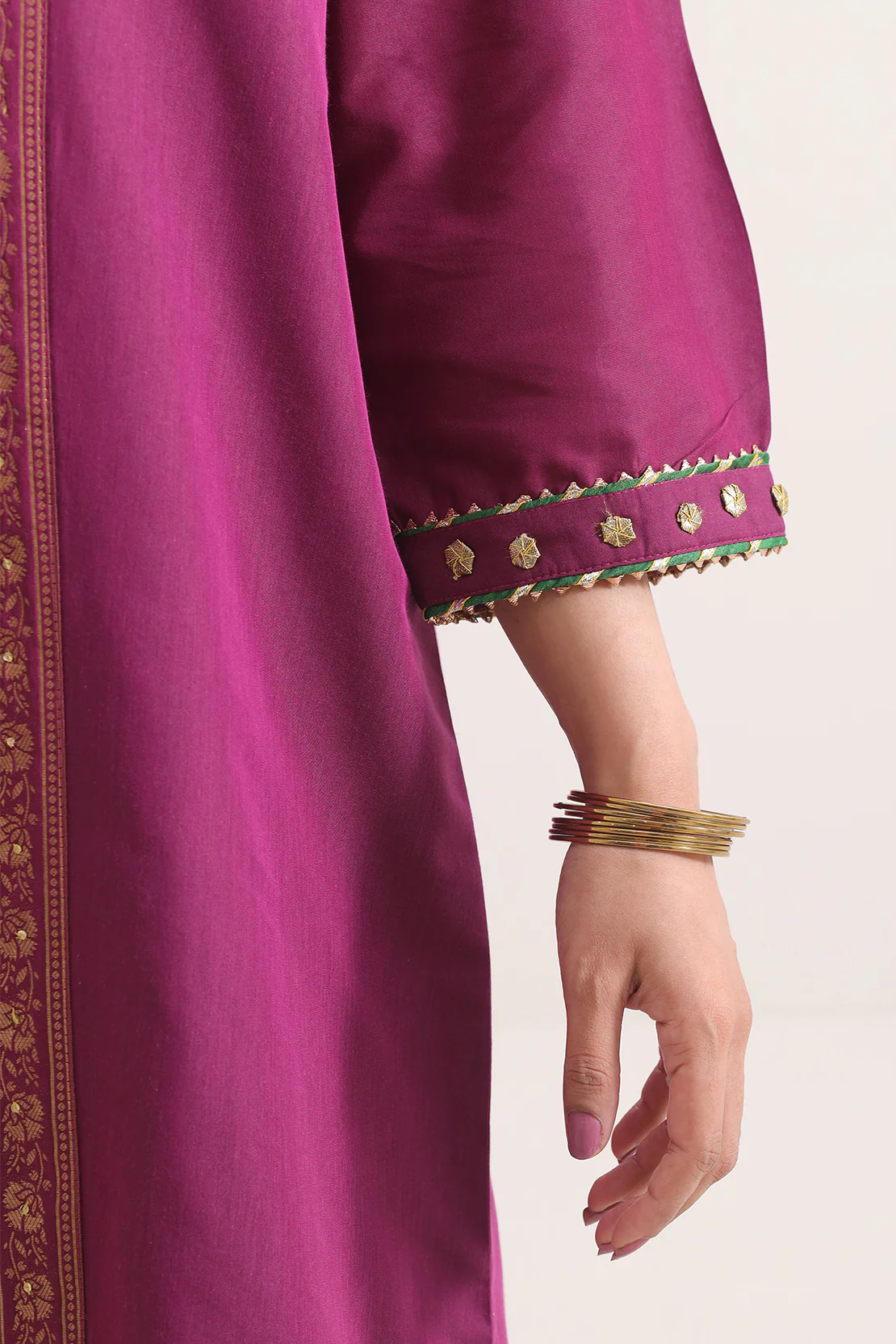 Luxury Pret Cotton Jacquard Stitched 2 Piece (Shirt/Trouser) - Image 5