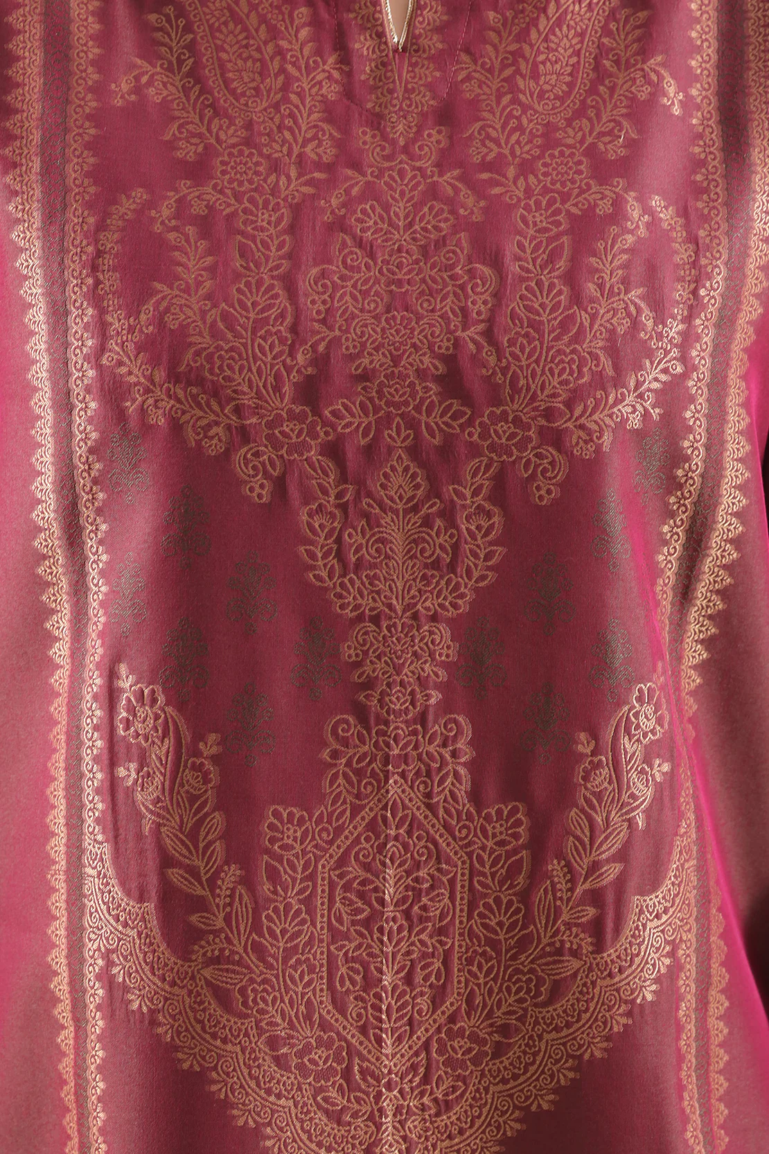 Luxury Pret Cotton Jacquard Stitched 3 Piece - Image 4